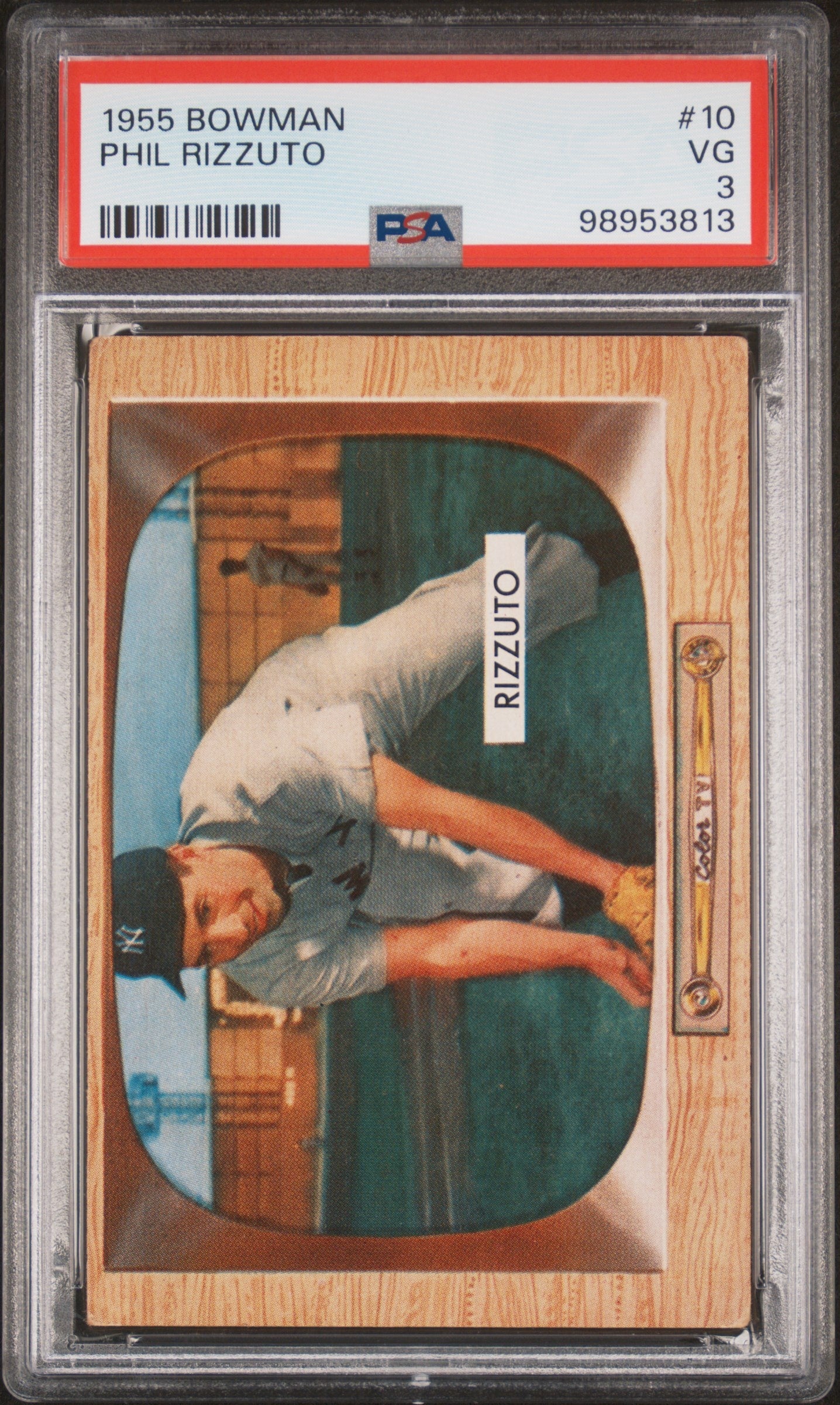 1955 Bowman #10 Phil Rizzuto PSA 3