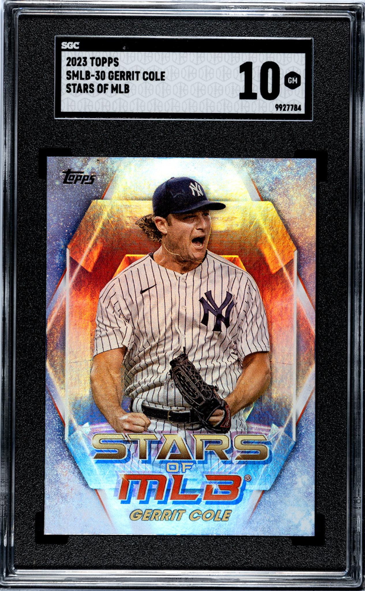 2023 Topps #SMLB-30 Gerrit Cole Stars of MLB SGC 10