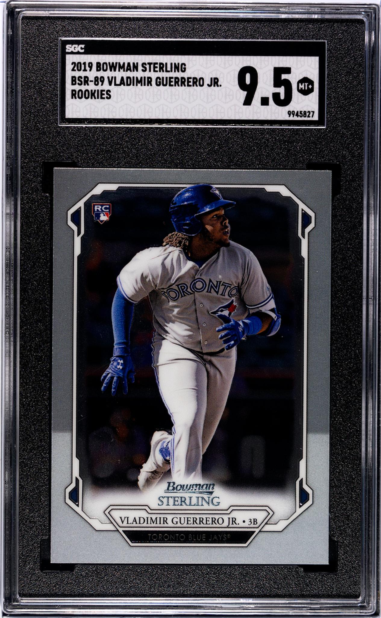 2019 Bowman Sterling #BSR-89 Vladimir Guerrero Jr. Rookie SGC 9.5