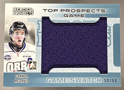 2014-15 Heroes & Prospects Connor McDavid Top Prospects Game Jersey #TPJ-02 /60