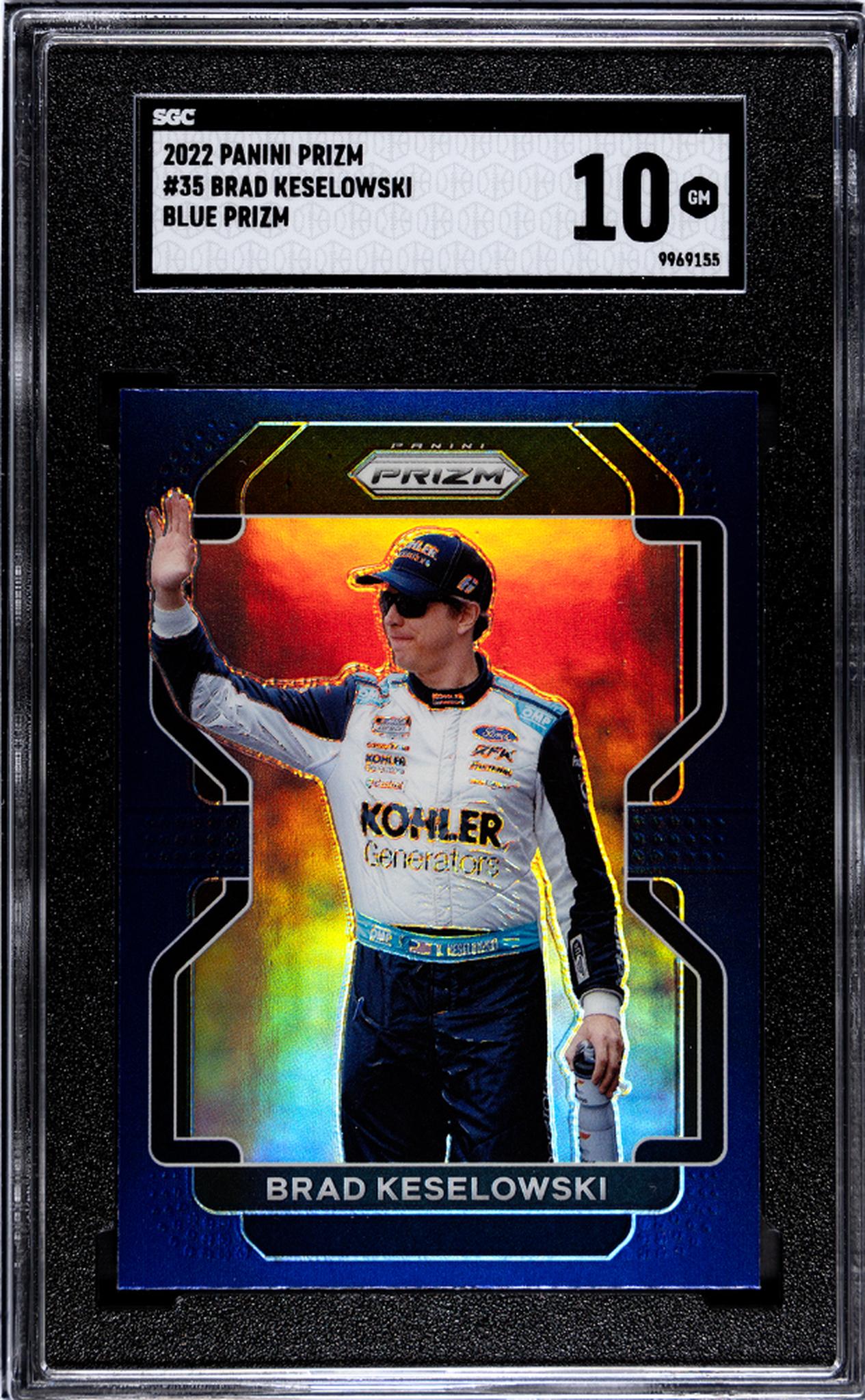 2022 Prizm #35 BRAD KESELOWSKI SGC 10