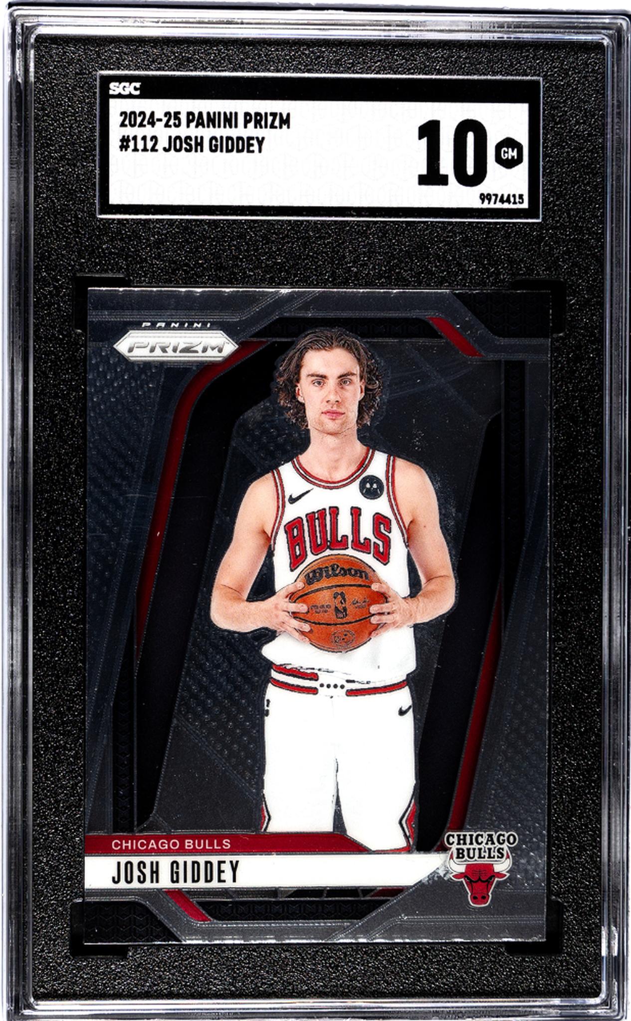 2024-25 Panini Prizm #112 Josh Giddey SGC 10