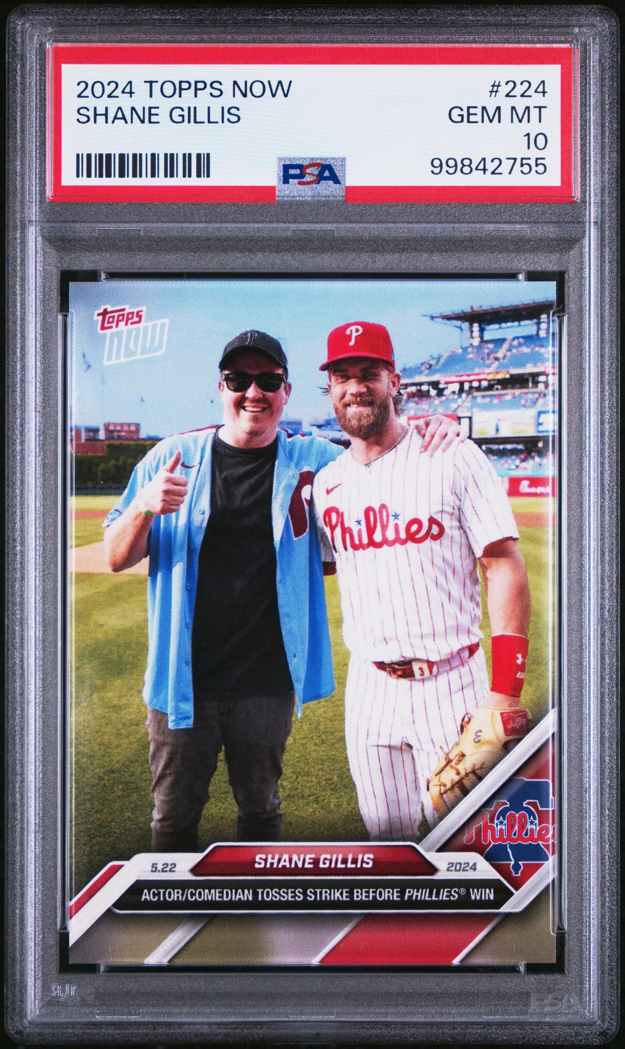 2024 Topps Now Shane Gillis #224 PSA 10