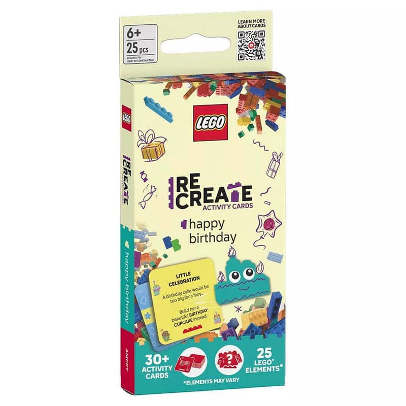 LEGO ReCreate Activity Cards - Happy Birthday