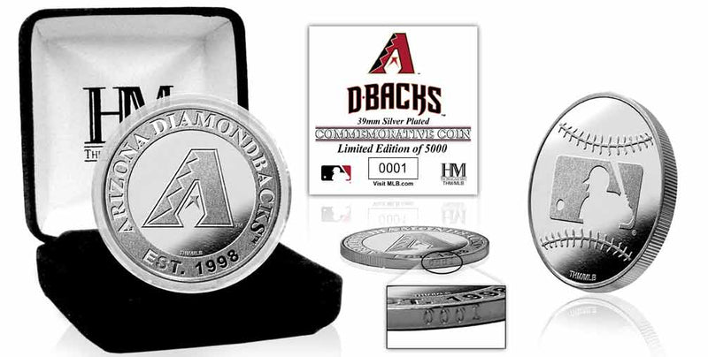 Highland Mint Arizona Diamondbacks Silver Coin - Limited Edition /5,000