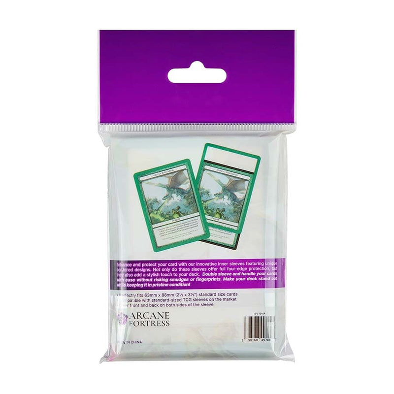 Arcane Fortress Synergy Inner Sleeves (105 Count) - Green Grove