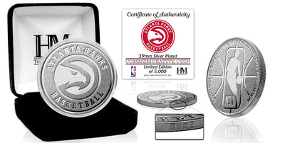 Highland Mint Atlanta Hawks Silver Mint Coin - Limited Edition /5000