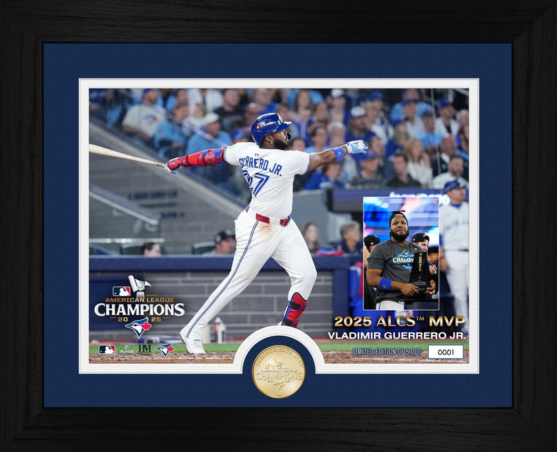 Highland Mint Vladimir Guerrero Jr. 2025 ALCS MVP Bronze Coin Photo Mint - Limited Edition /5,000