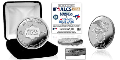 Highland Mint 2025 ALCS Mariners vs Blue Jays Silver Coin - Limited Edition /5000