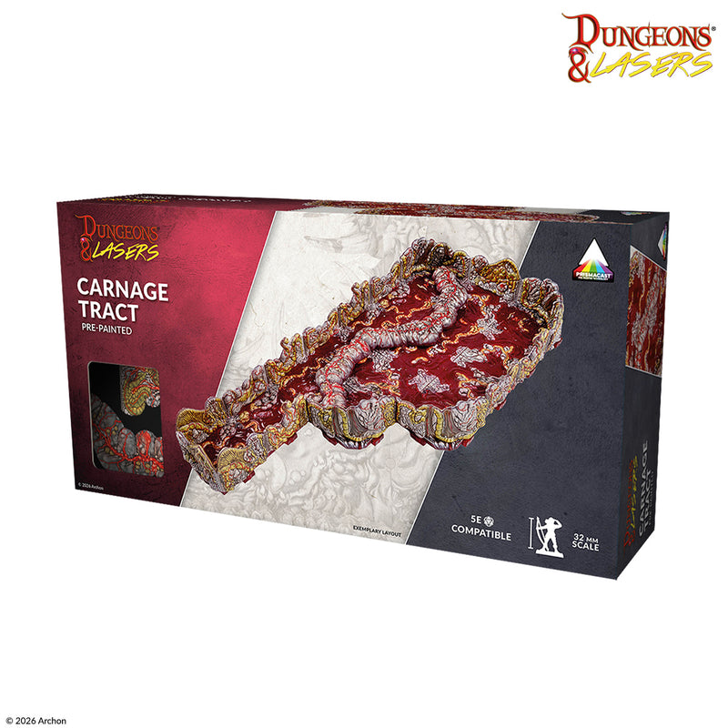 Archon Studio Dungeons & Lasers Carnage Tract Pre-Painted Terrain