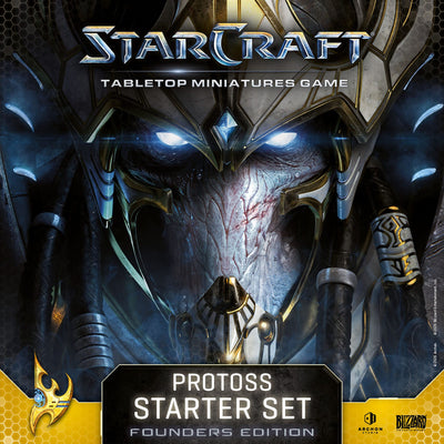 StarCraft Tabletop Miniatures Game Protoss Starter Set Founders Edition