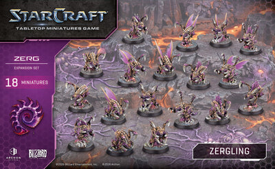 StarCraft Tabletop Miniatures Game Zerg Zergling Expansion Set
