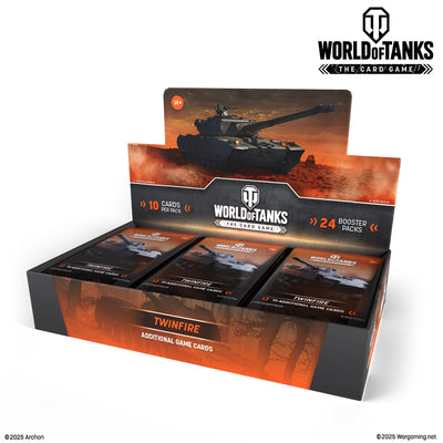 2026 Archon Studio World of Tanks: The Card Game Twinfire Booster Display