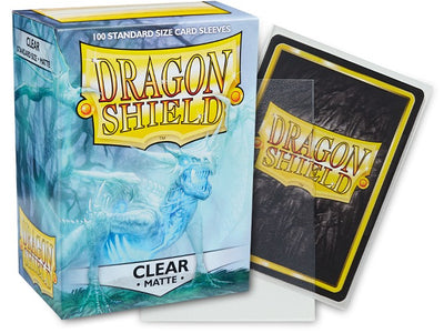 Dragon Shield Standard Matte Clear Sleeves 100ct