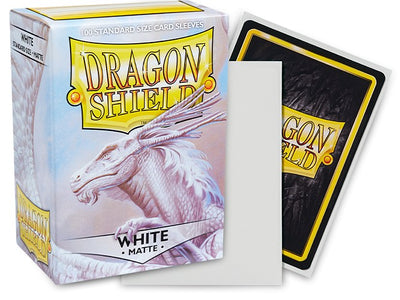 Dragon Shield Standard Matte White Sleeves 100ct