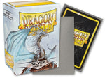 Dragon Shield Sleeves: Standard Matte - Silver 100CT