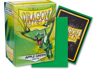 Dragon Shield Standard Matte Apple Green Sleeves 100ct