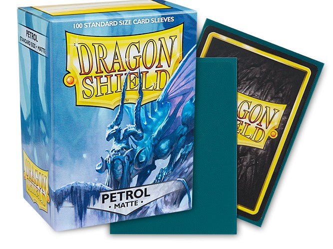 Dragon Shield Sleeves: Standard Matte - Petrol 100CT