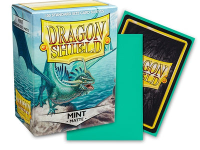 Dragon Shield Standard Matte Mint Sleeves 100 Count