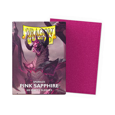 Dragon Shield Standard Matte Pink Sapphire 100ct Sleeves