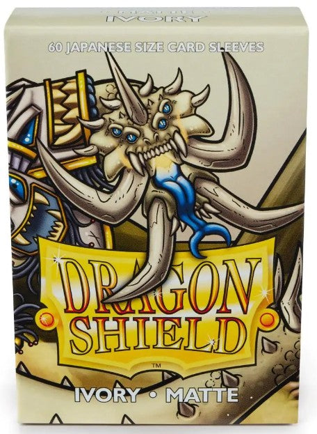 Dragon Shield Sleeves: Japanese Matte - Ivory 60CT