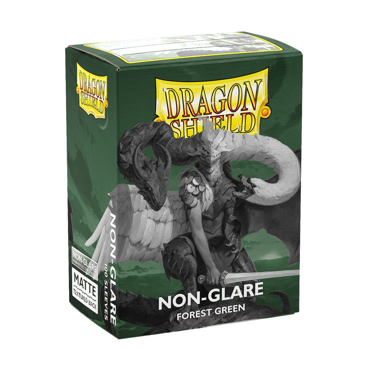 Dragon Shield Sleeves: Standard Matte Non-Glare - Forest Green 100CT