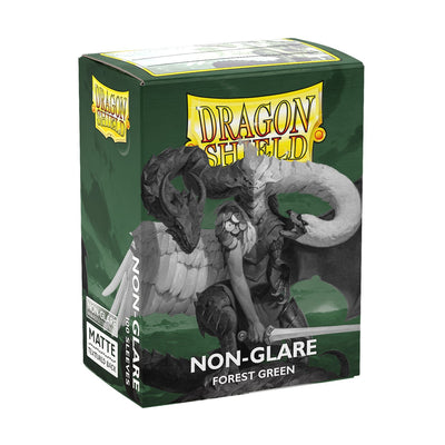 Dragon Shield Standard Matte Non-Glare Forest Green 100ct Sleeves