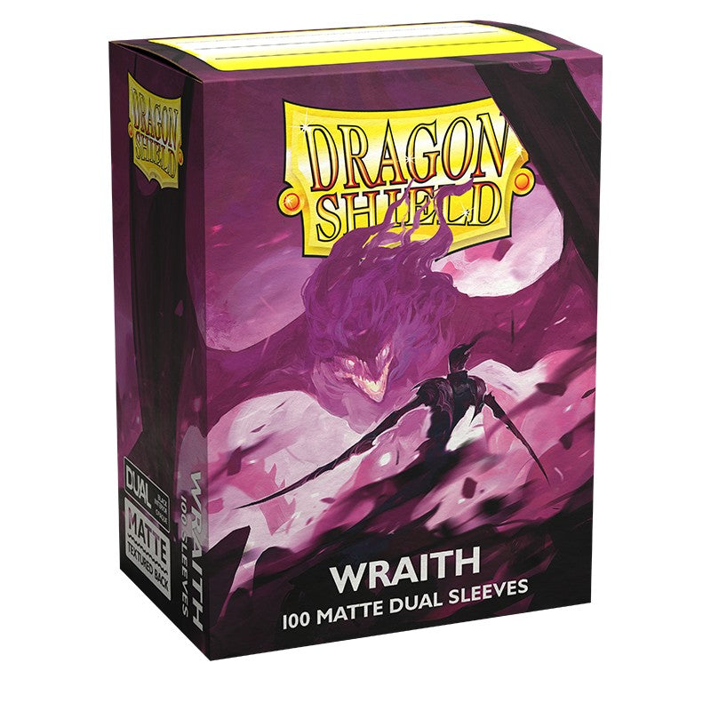 Dragon Shield Sleeves: Standard Matte Dual - Wraith 100CT