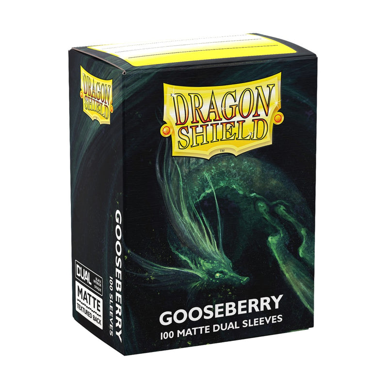 Dragon Shield Standard Matte Dual Gooseberry 100ct Sleeves