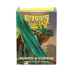 Dragon Shield Sleeves: Standard Matte Dual - Power & Copper 100CT