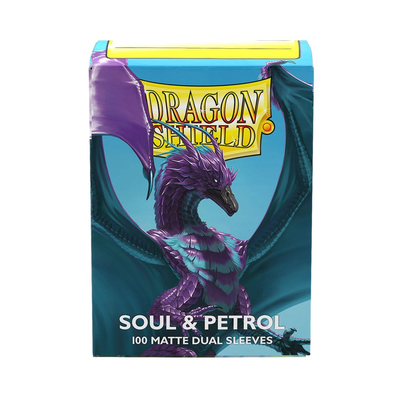 Dragon Shield Standard Matte Dual Sleeves Soul & Petrol 100CT
