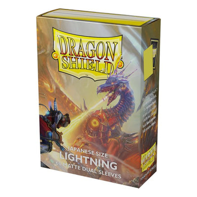 Dragon Shield Japanese Matte Dual Lightning Sleeves 60 Ct