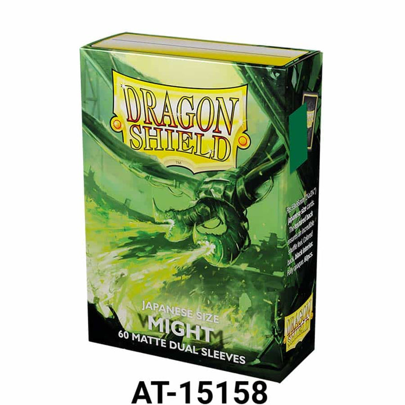 Dragon Shield Dual Matte Japanese Sleeves (60 Count) - Might