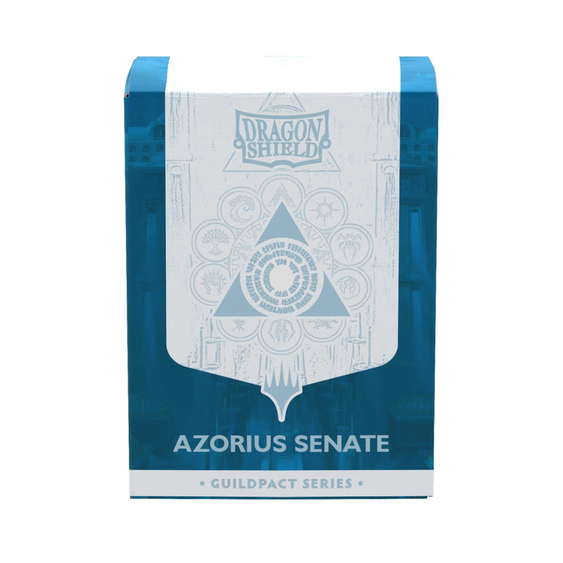 Dragon Shield Guildpact Series Azorius Senate Matte Dual Art Standard Sleeves 100ct