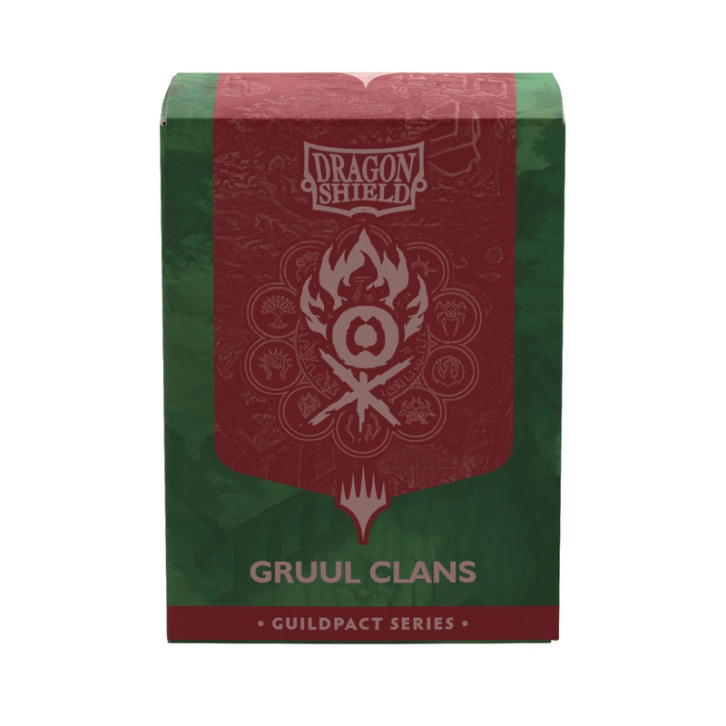 Dragon Shield Guildpact Series Gruul Clans Matte Dual Art Standard Sleeves 100CT
