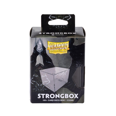 Dragon Shield Strongbox Clear 100+ Card Deck Box