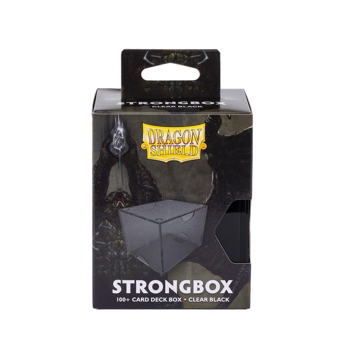 Dragon Shield Card Deck Box: Strongbox - Black 100CT