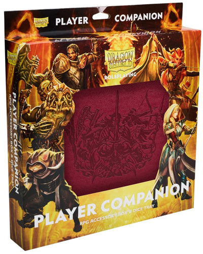 Dragon Shield Player Companion Blood Red