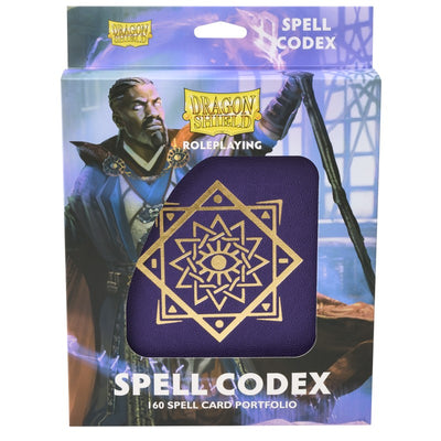 Dragon Shield Spell Codex Arcane Purple