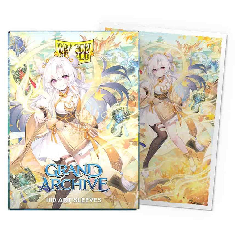 Dragon Shield Matte Art Sleeves - Grand Archive Guo Jia Heaven's Favored (100 Count)