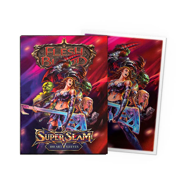 Dragon Shield Matte Art Sleeves - Flesh and Blood Super Slam (100 Count)