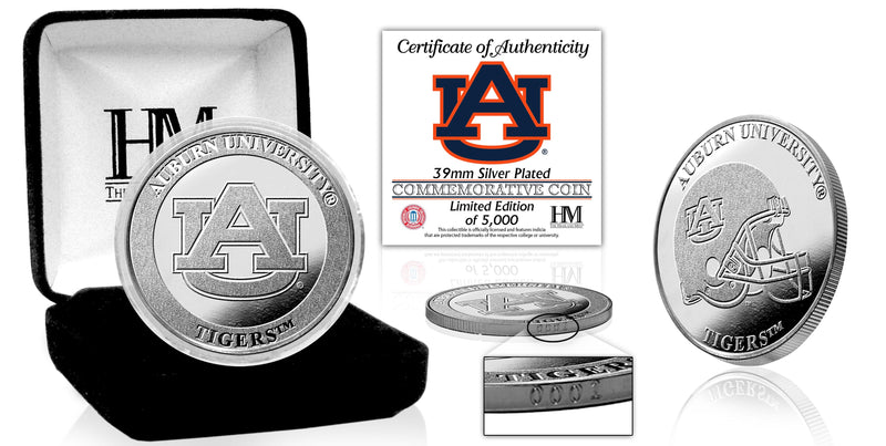 Highland Mint Auburn University Tigers Silver Mint Coin - Limited Edition /5,000