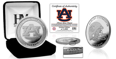 Highland Mint Auburn University Tigers Silver Mint Coin - Limited Edition /5,000