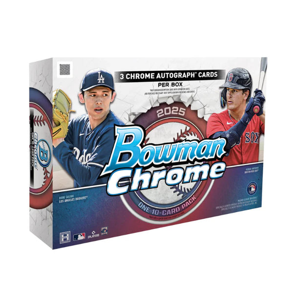 スポーツ選手 TOPPS Bowman Chrome 2025 Bowman Chrome® Baseball - Mega Box