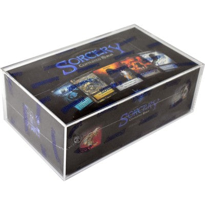 Bearish Acrylic Case Sorcery Alpha Booster Box