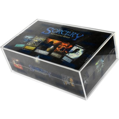 Bearish Acrylic Case Sorcery Beta Booster Box