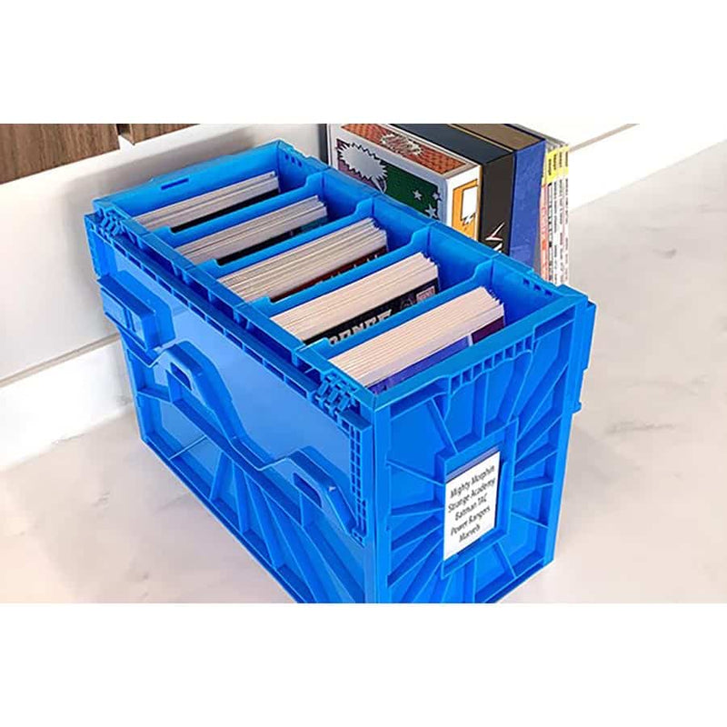 BCW Short Comic Bin - Blue (Holds 150 Comics)