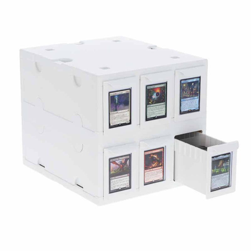 BCW 6-Drawer Card Catalog - White