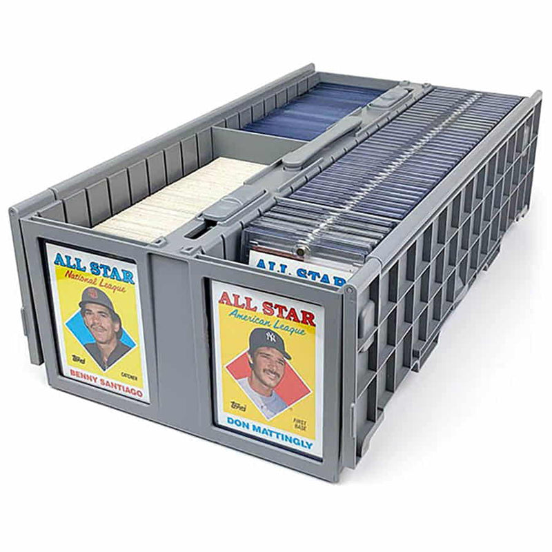 BCW 1600-Count Card Bin - Gray