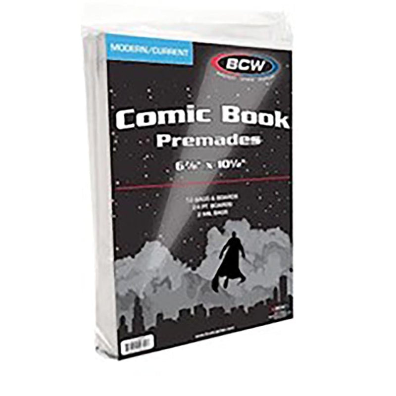 BCW Current Comic Bag and Board Premades (50 Count)